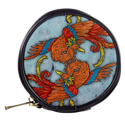 Chinese Phoenix Mini Makeup Bag from ArtsNow.com Back