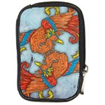 Chinese Phoenix Compact Camera Leather Case