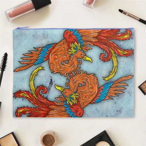 Chinese Phoenix Cosmetic Bag (XL) from ArtsNow.com Front