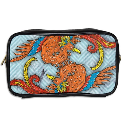 Chinese Phoenix Toiletries Bag (Two Sides) from ArtsNow.com Back