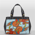 Chinese Phoenix Oversize Office Handbag (Two Sides)