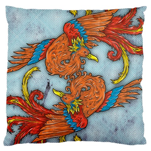 Chinese Phoenix Large Cushion Case (One Side) from ArtsNow.com Front