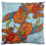 Chinese Phoenix Large Cushion Case (One Side)