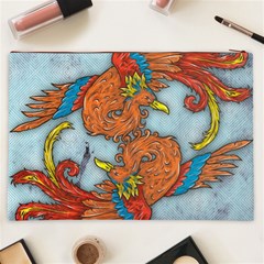 Chinese Phoenix Cosmetic Bag (XXL) from ArtsNow.com Back