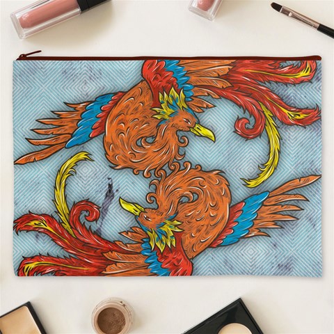 Chinese Phoenix Cosmetic Bag (XXXL) from ArtsNow.com Front