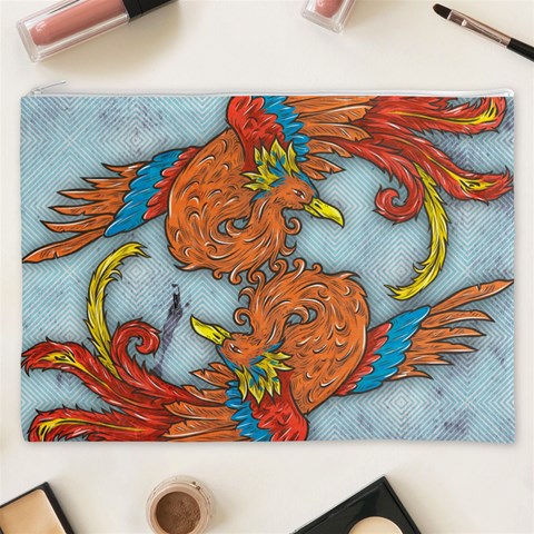 Chinese Phoenix Cosmetic Bag (XXXL) from ArtsNow.com Front