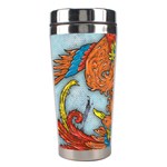 Chinese Phoenix Stainless Steel Travel Tumbler