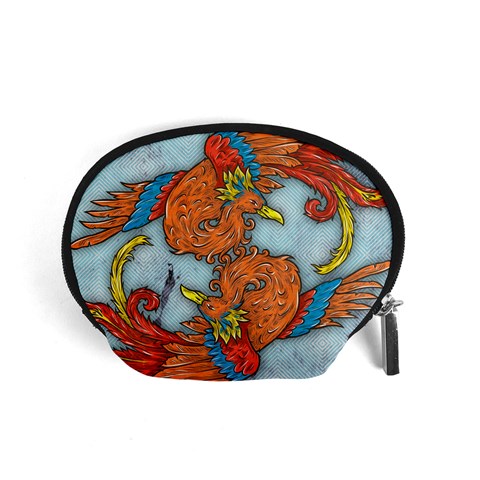 Chinese Phoenix Accessory Pouch (Small) from ArtsNow.com Front