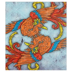 Chinese Phoenix Drawstring Pouch (Medium) from ArtsNow.com Front