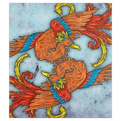 Chinese Phoenix Drawstring Pouch (Medium) from ArtsNow.com Back