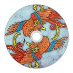 Chinese Phoenix CD Wall Clock