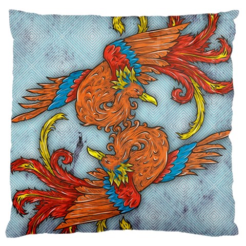 Chinese Phoenix Standard Flano Cushion Case (One Side) from ArtsNow.com Front