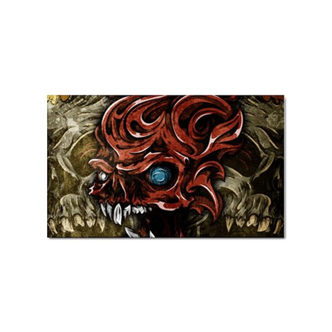 Beyond Skulls Sticker Rectangular (10 pack) from ArtsNow.com Front