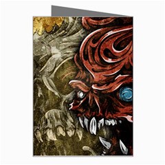 Beyond Skulls Greeting Card from ArtsNow.com Right