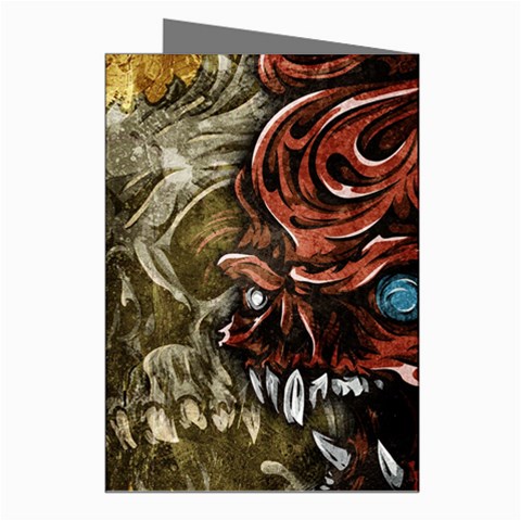 Beyond Skulls Greeting Cards (Pkg of 8) from ArtsNow.com Right