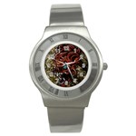 Beyond Skulls Stainless Steel Watch