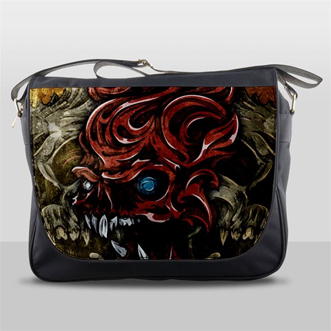 Beyond Skulls Messenger Bag from ArtsNow.com Front