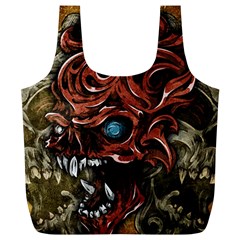 Beyond Skulls Full Print Recycle Bag (XL) from ArtsNow.com Front