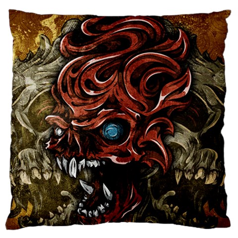 Beyond Skulls Standard Flano Cushion Case (One Side) from ArtsNow.com Front