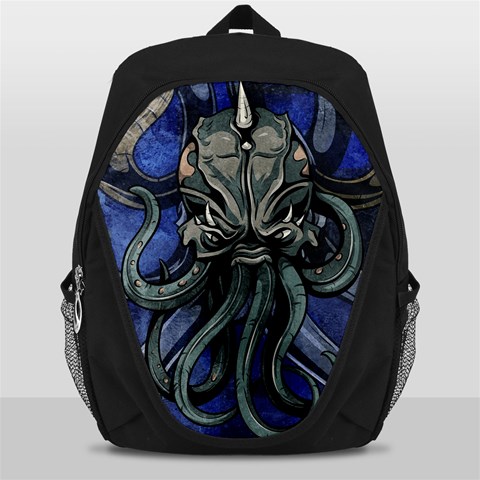 Kraken Backpack Bag from ArtsNow.com Front