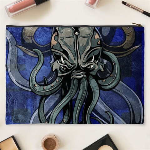 Kraken Cosmetic Bag (XXXL) from ArtsNow.com Back