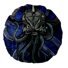 Kraken 18  Premium Round Cushion  from ArtsNow.com Front