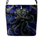 Kraken Flap Closure Messenger Bag (Large)