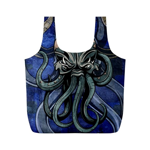 Kraken Full Print Recycle Bag (M) from ArtsNow.com Front