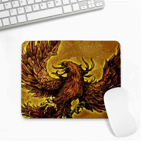 Phoenix Rising Small Mousepad from ArtsNow.com Front