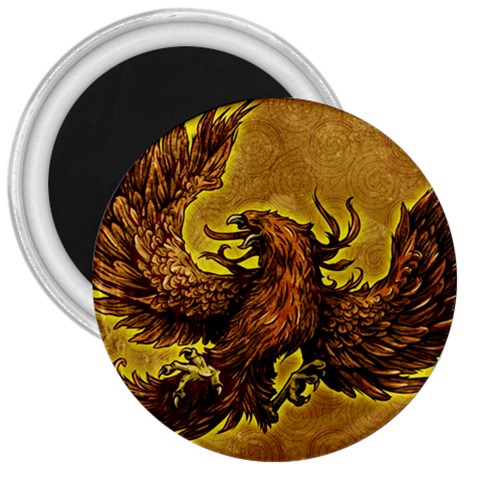 Phoenix Rising 3  Magnet from ArtsNow.com Front