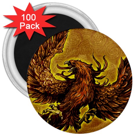 Phoenix Rising 3  Magnet (100 pack) from ArtsNow.com Front