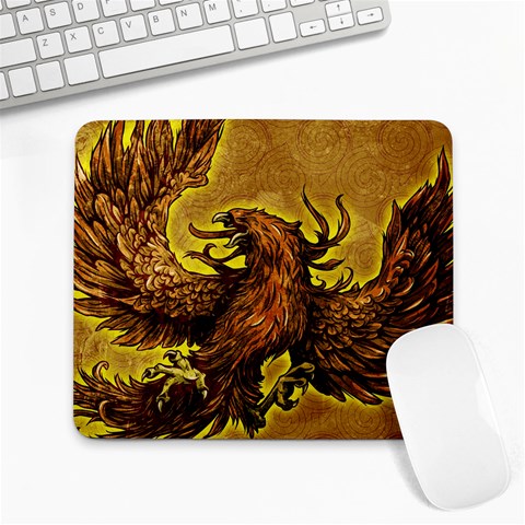 Phoenix Rising Large Mousepad from ArtsNow.com Front