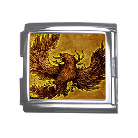 Phoenix Rising Mega Link Italian Charm (18mm) from ArtsNow.com Front