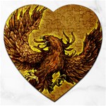 Phoenix Rising Jigsaw Puzzle (Heart)