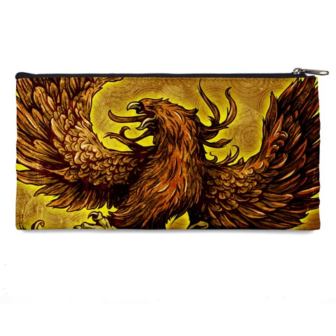 Phoenix Rising Pencil Case from ArtsNow.com Back