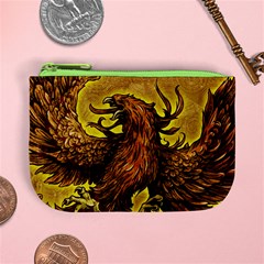 Phoenix Rising Mini Coin Purse from ArtsNow.com Front