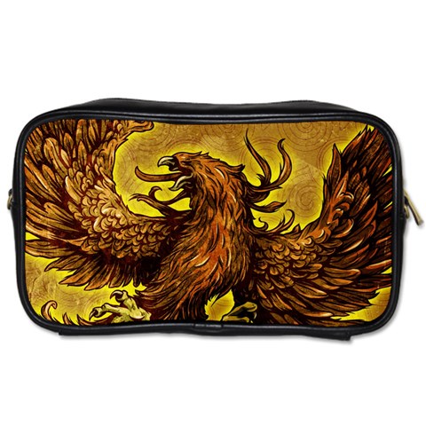 Phoenix Rising Toiletries Bag (Two Sides) from ArtsNow.com Front