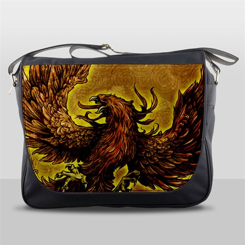 Phoenix Rising Messenger Bag from ArtsNow.com Front