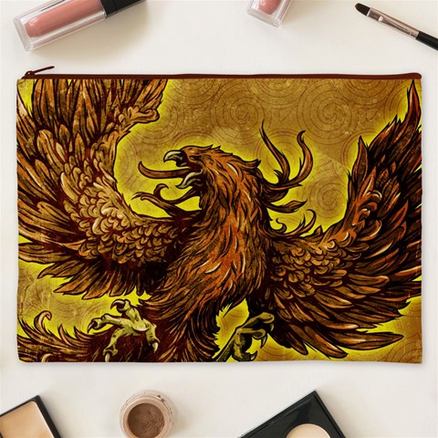 Phoenix Rising Cosmetic Bag (XXXL) from ArtsNow.com Front