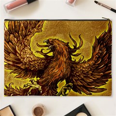 Phoenix Rising Cosmetic Bag (XXXL) from ArtsNow.com Back