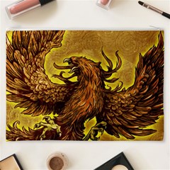 Phoenix Rising Cosmetic Bag (XXXL) from ArtsNow.com Back