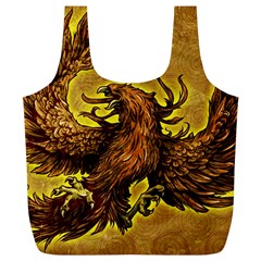 Phoenix Rising Full Print Recycle Bag (XL) from ArtsNow.com Front