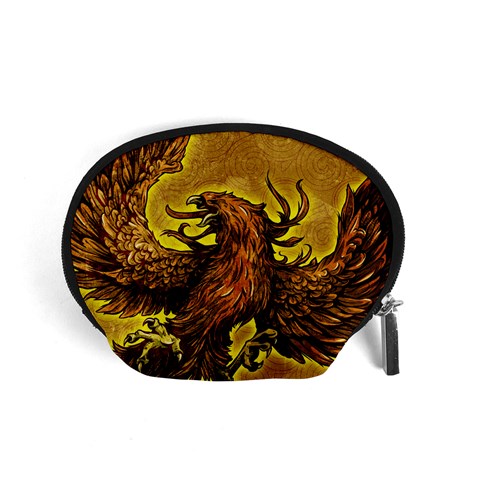 Phoenix Rising Accessory Pouch (Small) from ArtsNow.com Front