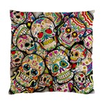 Sugar Skull Collage Standard Cushion Case (One Side)