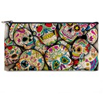 Sugar Skull Collage Pencil Case