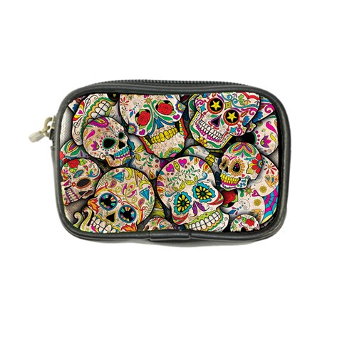 Sugar Skull Collage Coin Purse from ArtsNow.com Front