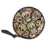 Sugar Skull Collage Classic 20-CD Wallet