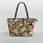 Sugar Skull Collage Classic Shoulder Handbag