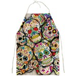 Sugar Skull Collage Full Print Apron