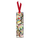 Sugar Skull Collage Small Book Mark